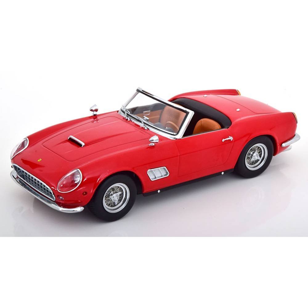 Miniatura Carro Ferrari 250 GT California Spyder US Version mit Hardtop (1960) - Vermelho - 1:18 - KK Scale