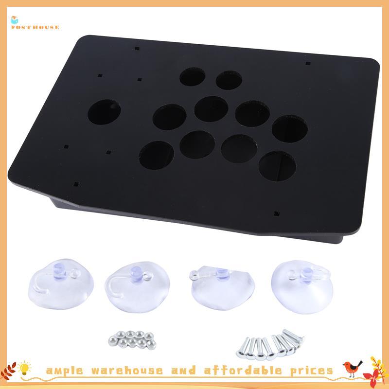 Capa De Painel Acrílico Para Joystick De 4 Polegadas , Máquina De Jogos , Faça Você Mesmo , Pode Ser Instalado , Botão D