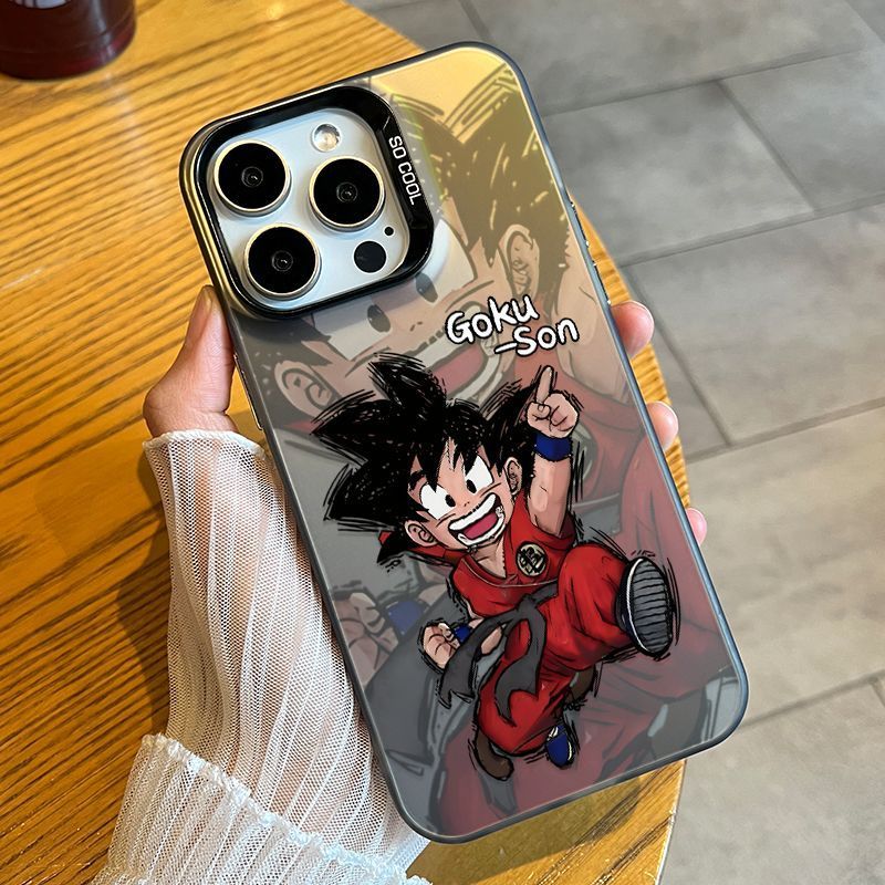 Capa para Anti-impact Samsung  A56 A36 A55 A54 A16 A15 A14A05S A52 A34 A35 A32 A13 S24 S23 S25 FE Dragon Ball Goku anime