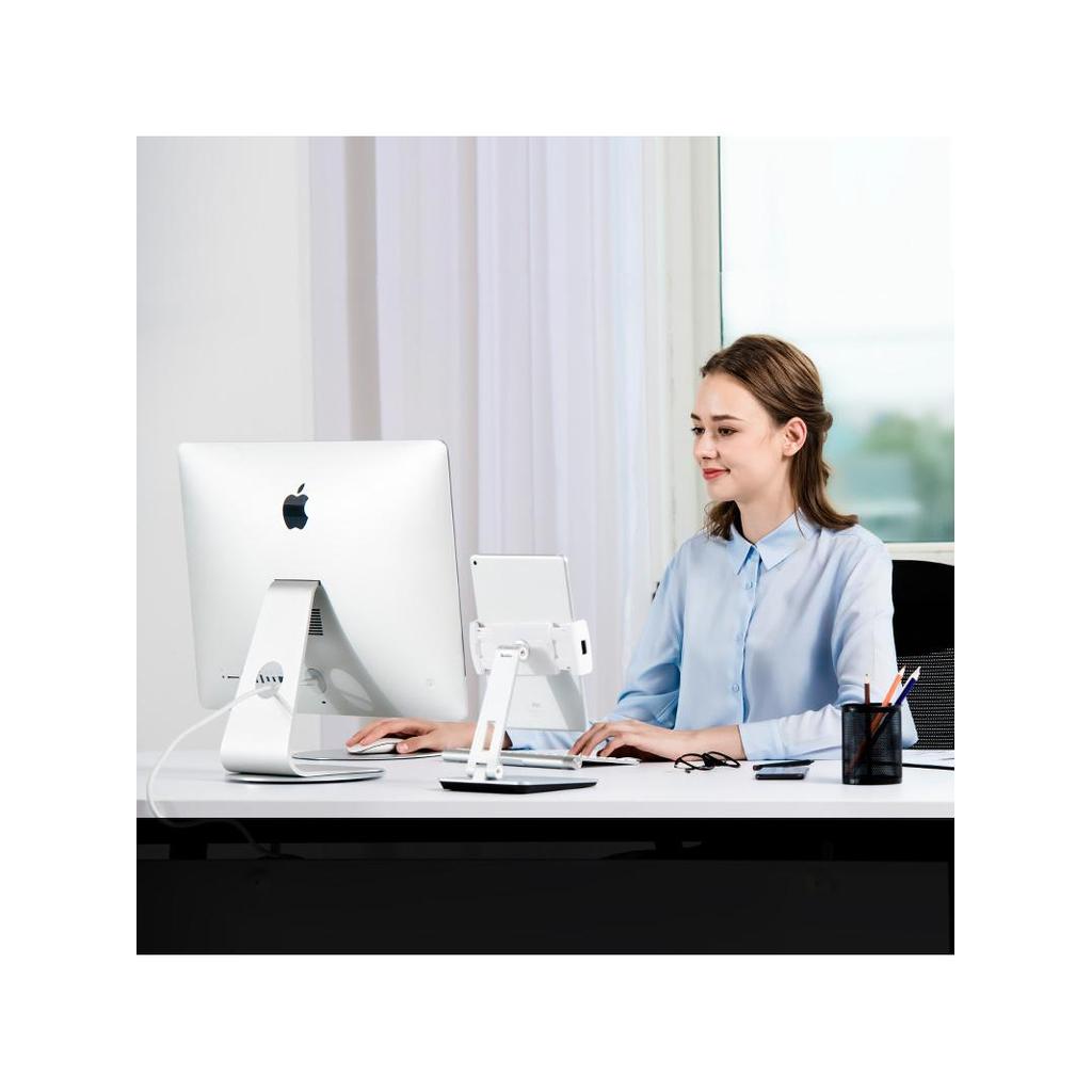 Eppo máquina multifuncional iMac Monitor de computador Base de Rack elevada pode girar chassi de 360 graus suporte de li