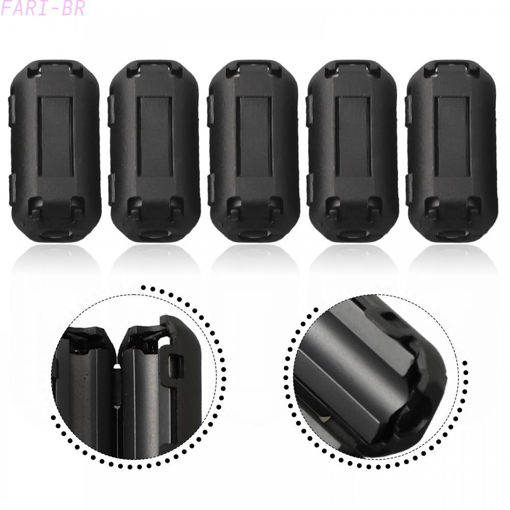 <FARI>TDK 5mm Ferrite Core Rings for Noise Suppression Perfect for USB Firewire Cables