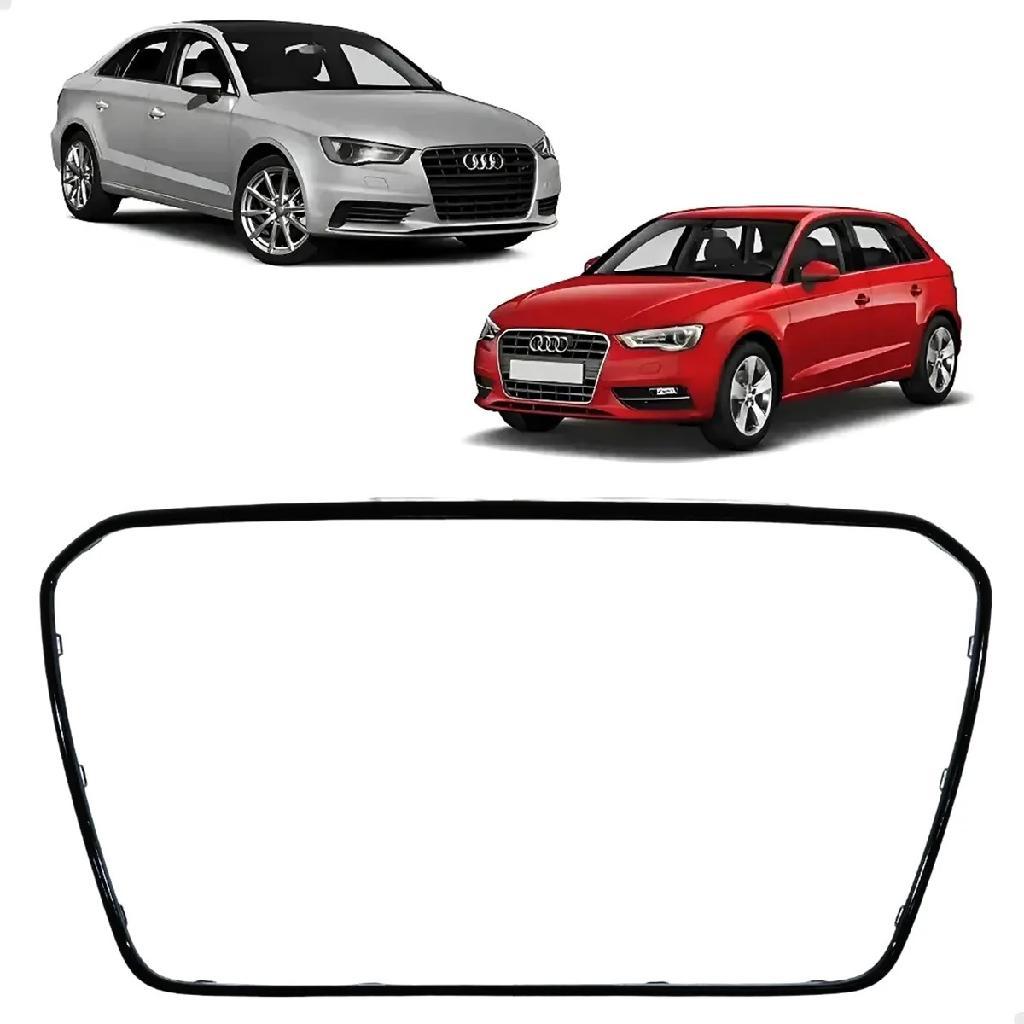 Friso Moldura Grade Superior Dianteira Black Piano Audi A3 2013 2014 2015 2016 8v5853651h Novo