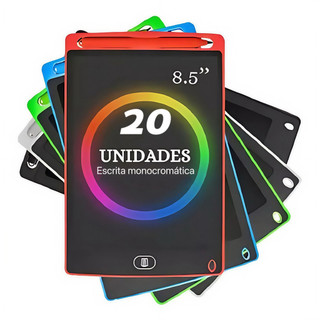20 Unidades Lousa LCD Infantil 10” Tablet de Desenho Digital Apagável Quadro Mágico para …