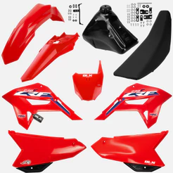 Kit Combo Adaptação F21 C/ Number Banco Tanque 9L (com ferragens) Amx