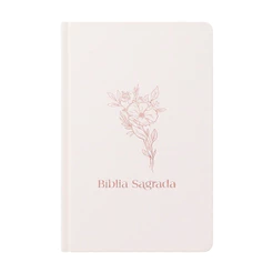 Bíblia Sagrada Flor | NVI | Letra Normal | Capa Dura