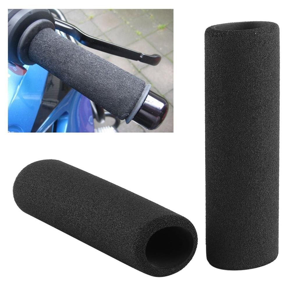 torachel1-BR Capa para guidão de motocicleta antiderrapante aperto de espuma R850 R1100GS R1150GS R1200GS preto