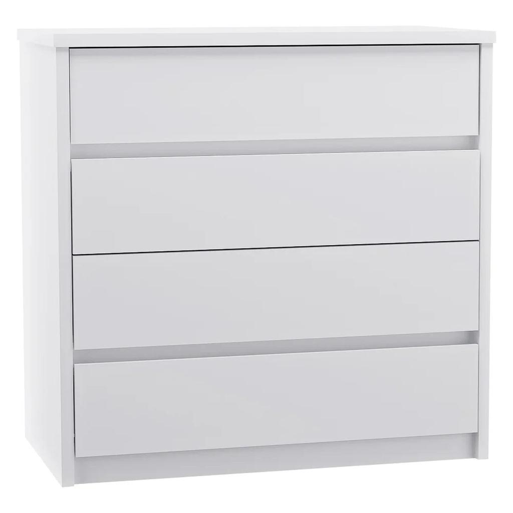 Cômoda 4 Gavetas Blank F04 Branco Mpozenato
