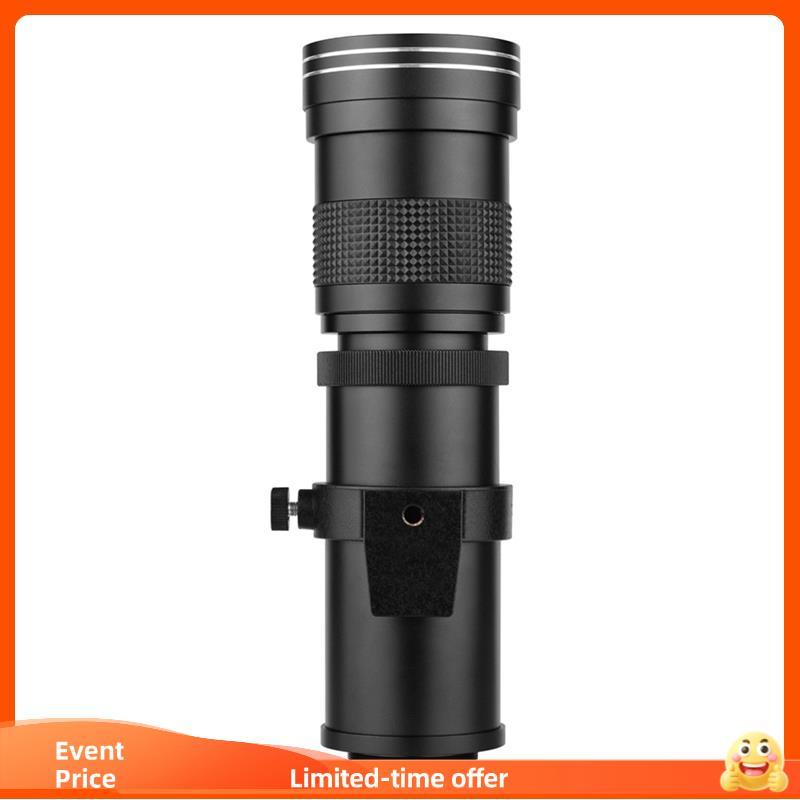 sinclair F/8.3-16 Comprimento 420-800mm Foco Manual Lente Zoom Super Telefoto T Mount 1/4 Rosca Para Lentes De Câmera DS