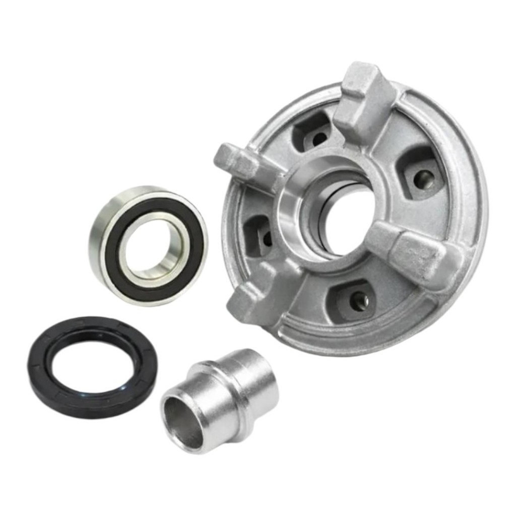 Flange Suporte Coroa Ybr 125 Factor 125 Crypton 105 Completo