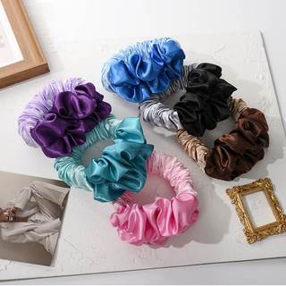 Novo estilo faixa de cabelo laço de cabelo sono livre de calor Curling ferro intestino grande laço de cabelo sem costura