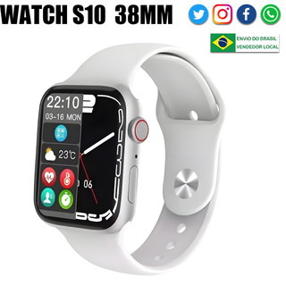 S10 PRO MAX Lady Smartwatch – Tela Sempre Ligada, Chamadas BT, Sensor de Temperatura Corporal + Modos Esportivos