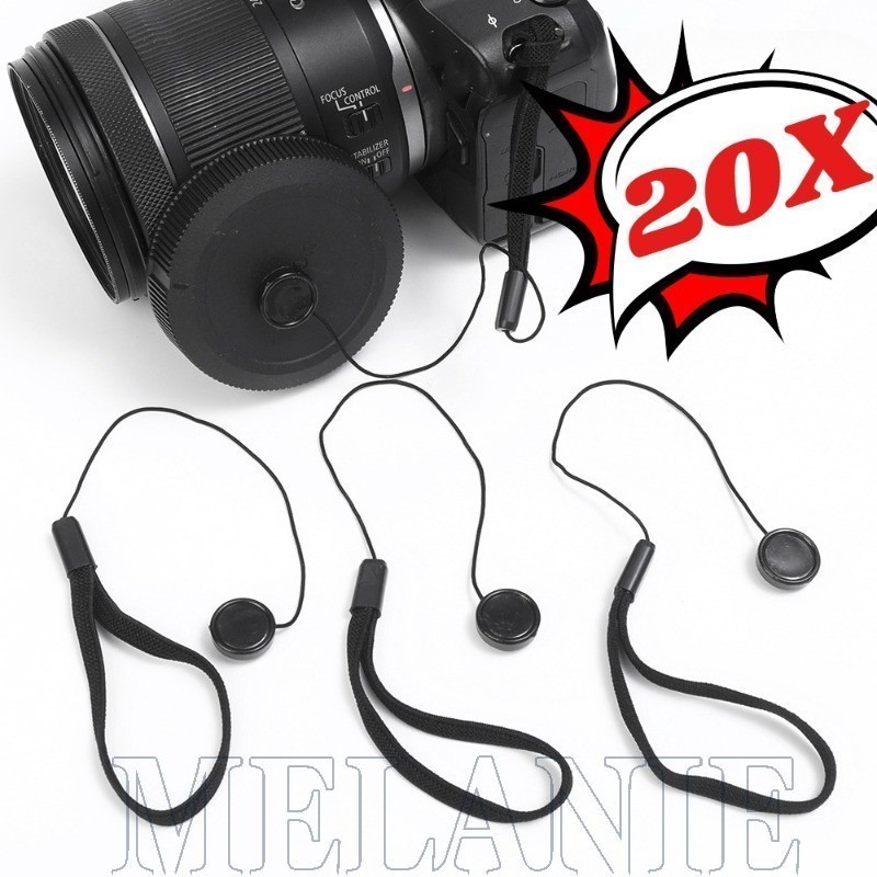 5-20 Unidades De Tampa De Lente De Câmera Digital Cordas Anti-Perda-Cordão De Nylon Para-Acessórios-Alça Protetora DSLR