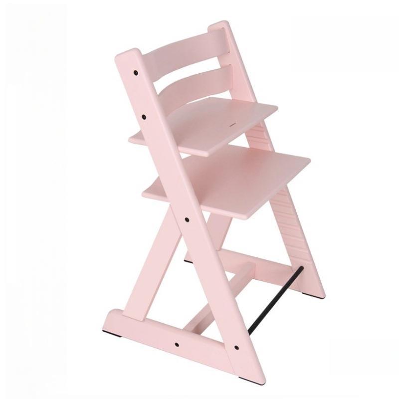 Cadeira de jantar de crescimento cadeira de crescimento infantil mesa de jantar de madeira maciça assento de madeira cad