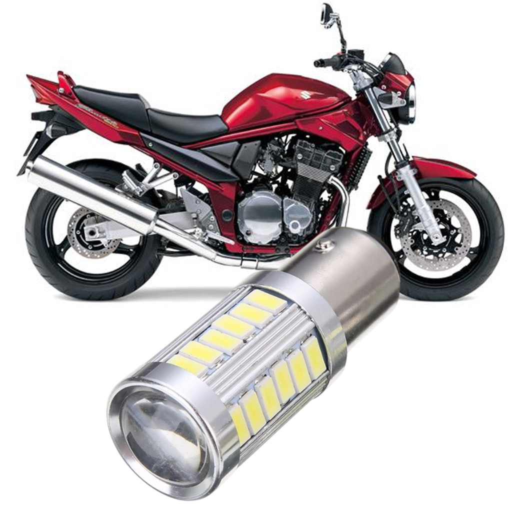 Lampada Ultra LED Luz de Freio e Lanterna Traseira P21/5W Moto Motocicleta Suzuki Suzuki Bandit 1200 GSF 1200 96 a 2007