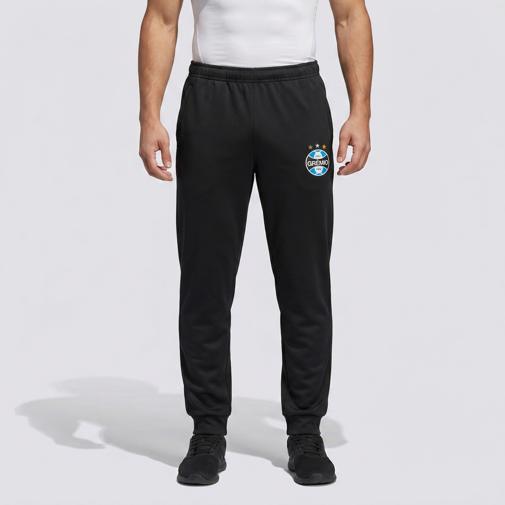Calça Moletom Grêmio Retrô Preta