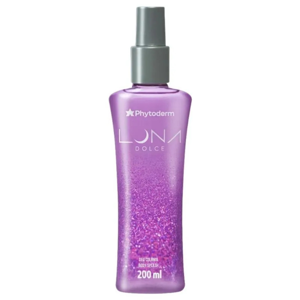 Body Splash Luna Dolce Phytoderm Deo Colônia 200ml