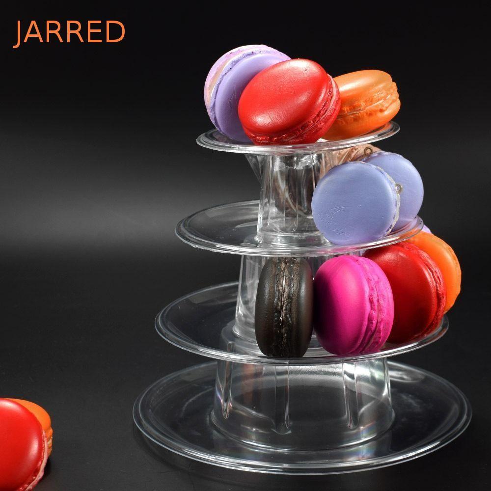 Rack De Torre De Cupcake JARRED , Produto Comestível Reutilizável | Expositor , Colocação De Bolo De Material PET Transp