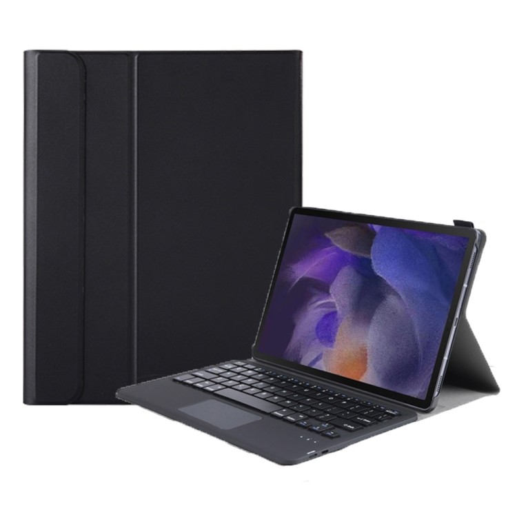 Nova Capa De Couro Ultrafina Para Teclado Bluetooth A08-A Com Touchpad Samsung Galaxy Tab A8 2021 SM-X205/X200