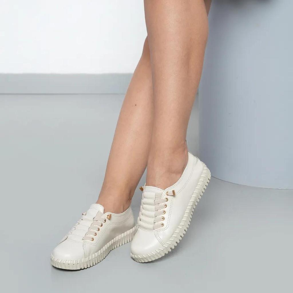 Tênis Bottero Couro Casual Feminino
