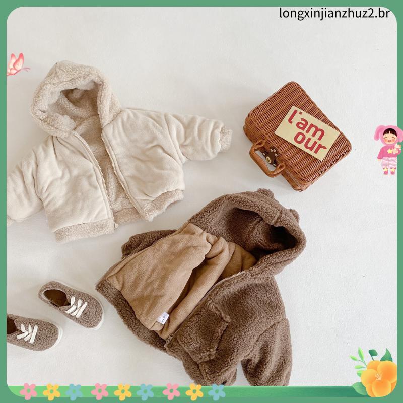 [LEBABY] Roupas infantis coreanas outono inverno roupas infantis acolchoadas de algodão meninos meninas roupas de inver