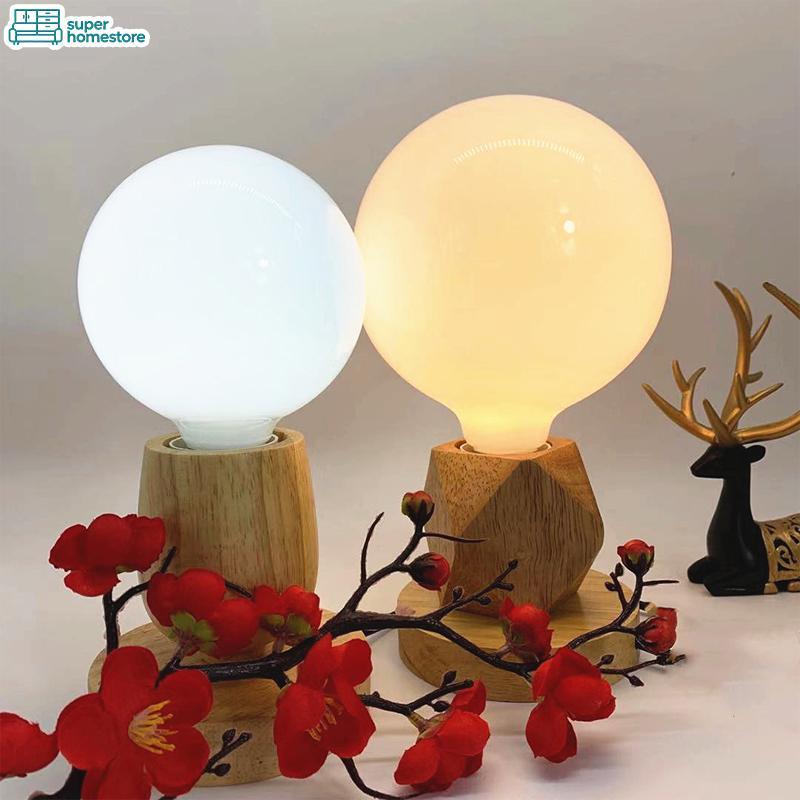 Lâmpada De Vidro SUPER Leitosa G80 G95 7W E27 Globo Bola Branca Fria/Quente Lampada LED