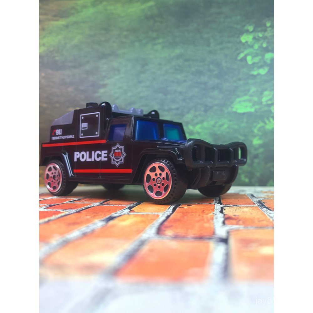 Popular carro policial em escala 1/64 Ford Crown Victoria, modelo em miniatura de liga metálica da SWAT do Estado de Nov