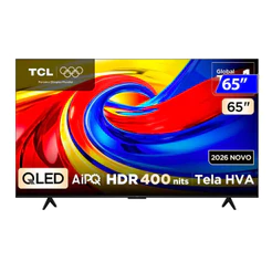 Smart TV TCL QLED 65 Polegadas 4K Wi-Fi Comando de Voz 65P7L