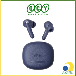 Fone QCY HT15 Buds ANC, Bluetooth 5.4 Sem Fio, 25 Hrs de Bateria, Modo Transparência, IPX4