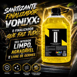 Sanitizante Finalizador Estofados Carpetes Tapetes Vonixx 5L