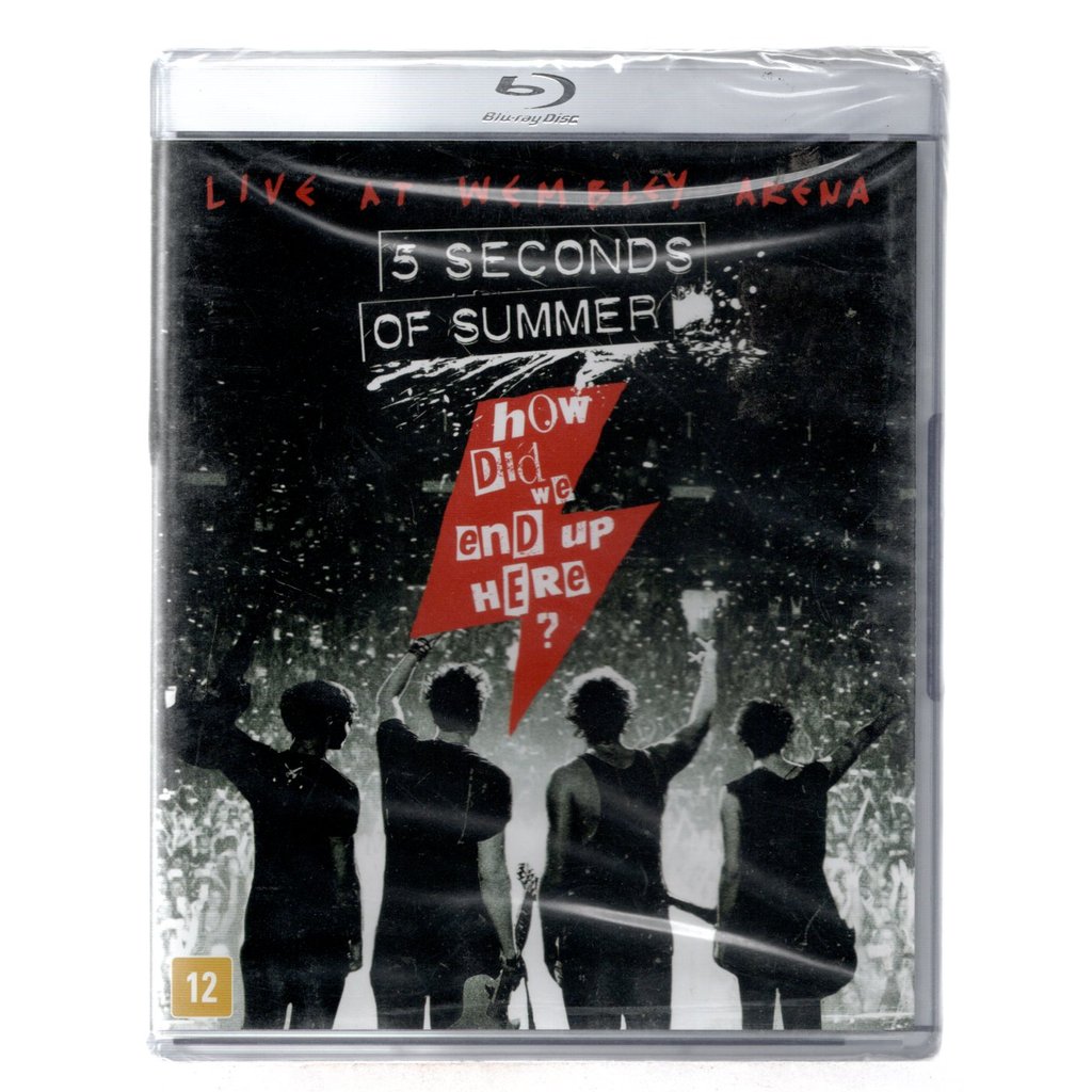 Blu-ray  How Did We End Up Here? 5 Seconds Of Summer Live At Wembley Arena