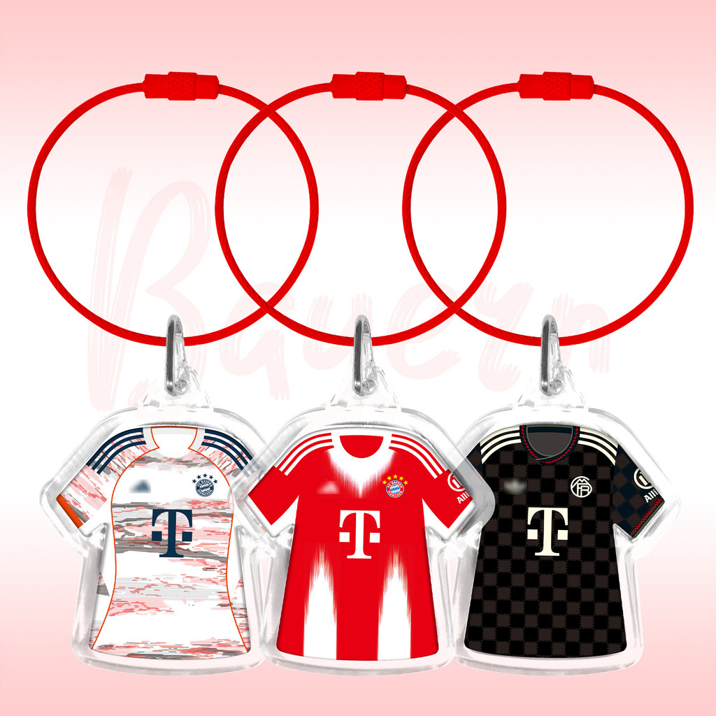Bayern Muller Kane Musiyala Jersey Chaveiro Acrílico Criativo Pingente Mercadoria de Futebol