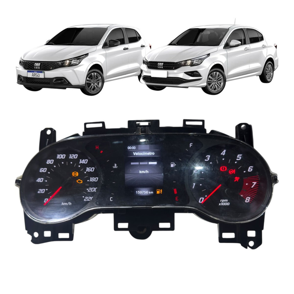 Painel Instrumentos Original Fiat Argo Cronos 521933000