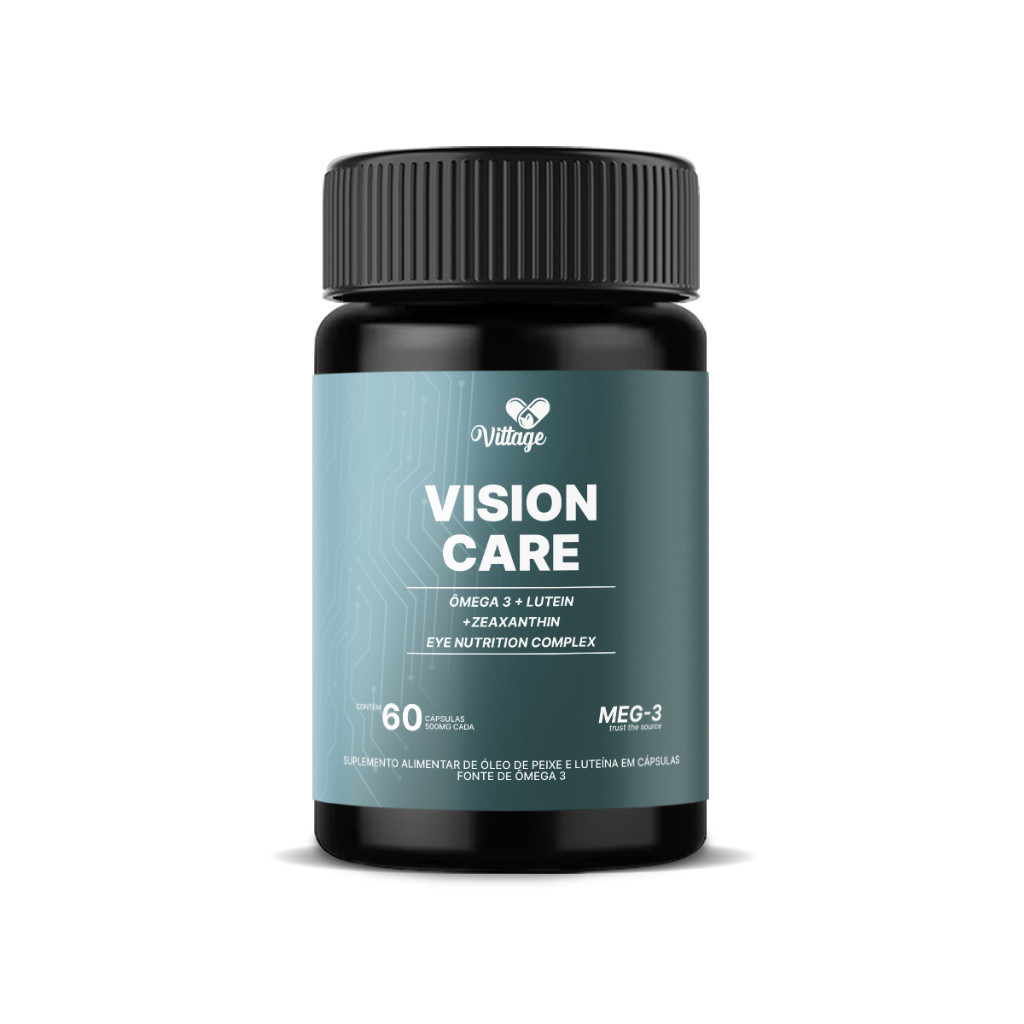 Vision Cary 60 Cápsulas 500mg - Envio Imediato
