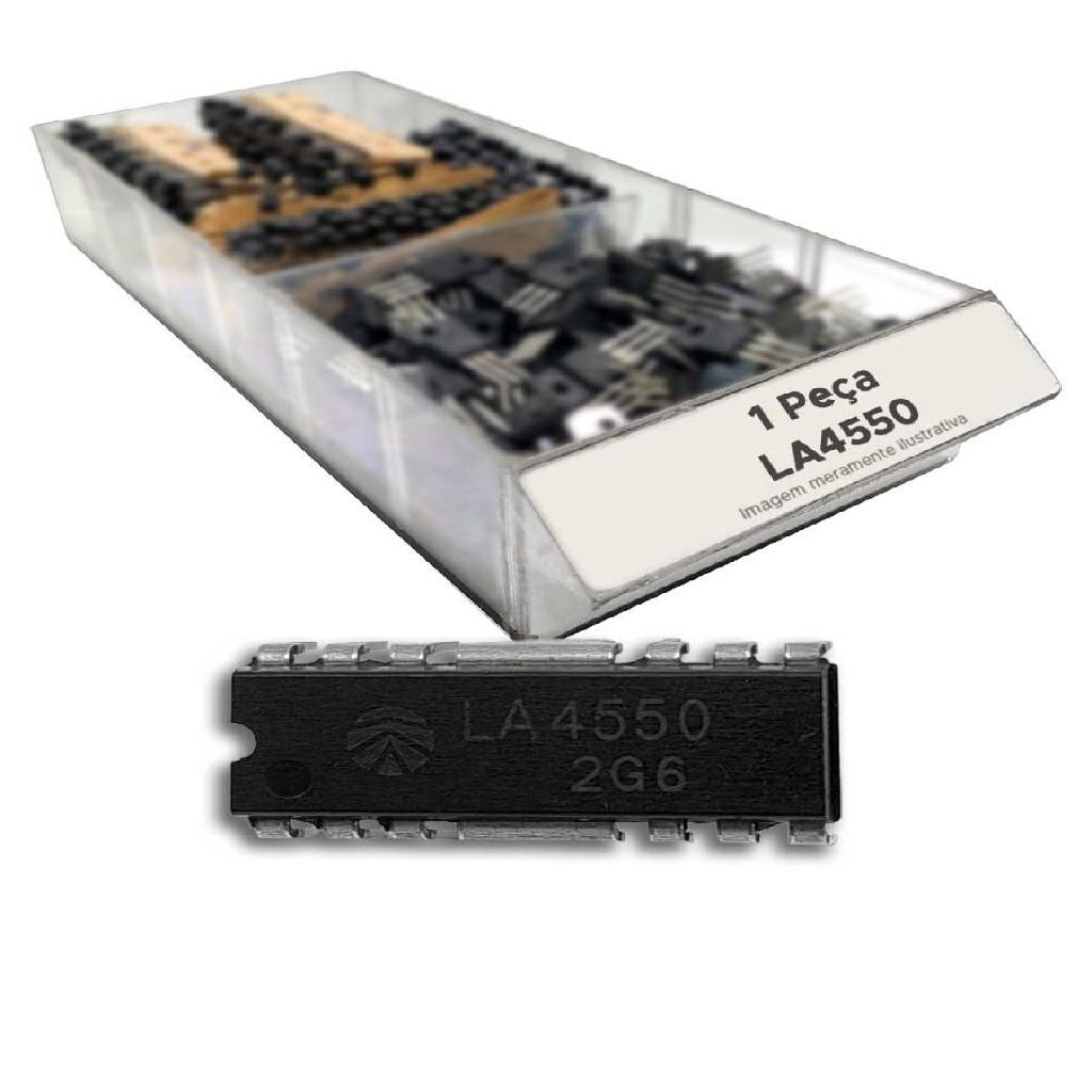 CI LA4550 Amplificador de Áudio Mini System DIP12F