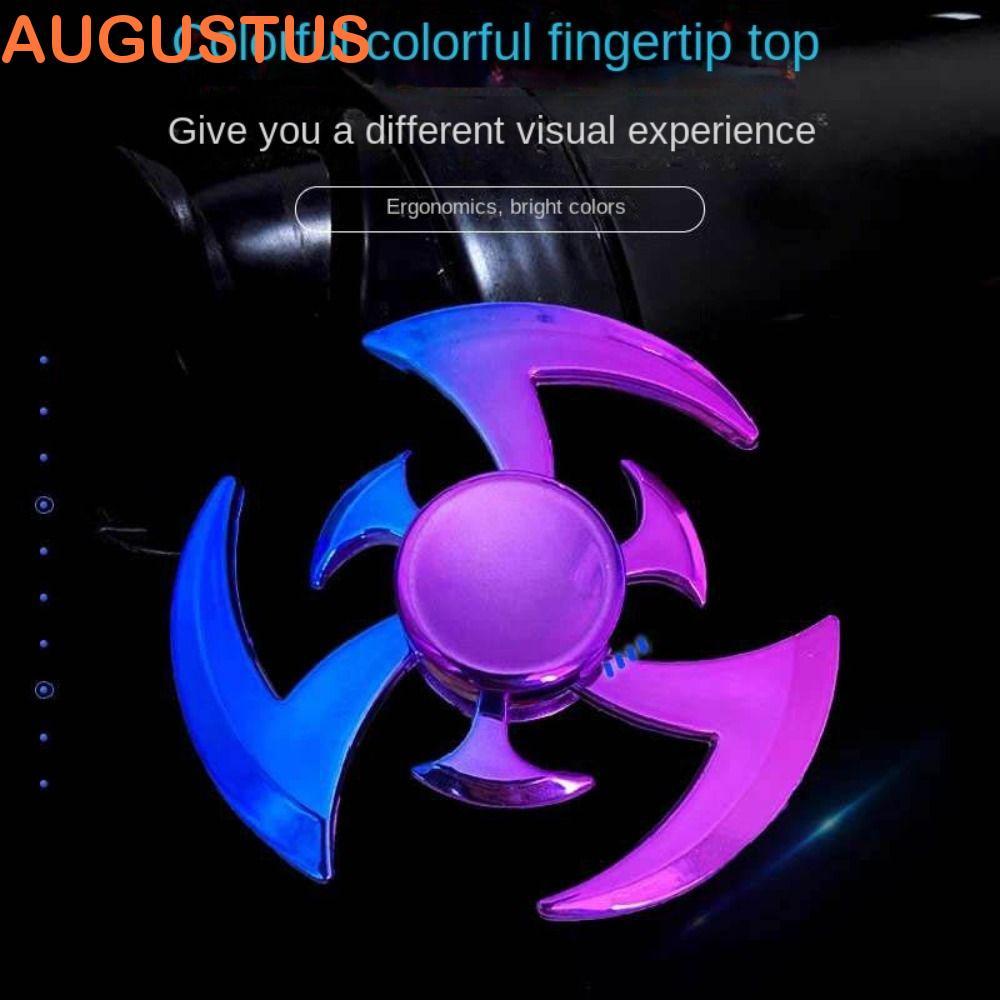 AUGUSTUS Hand Spinner , Giroscópio Anti-Ansiedade E Baixo Ruído Na Ponta Do Dedo , Asas De Dragão Pressão De Alta Veloci
