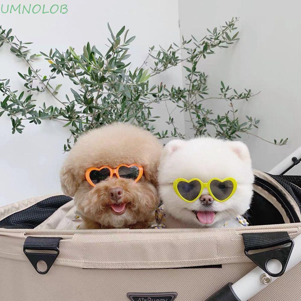 UMNOLOB Óculos De Sol Para Gatos , Coração , Fotos , Adereços , Acessórios Animais De Estimação , Produtos Fofos Moda Ol