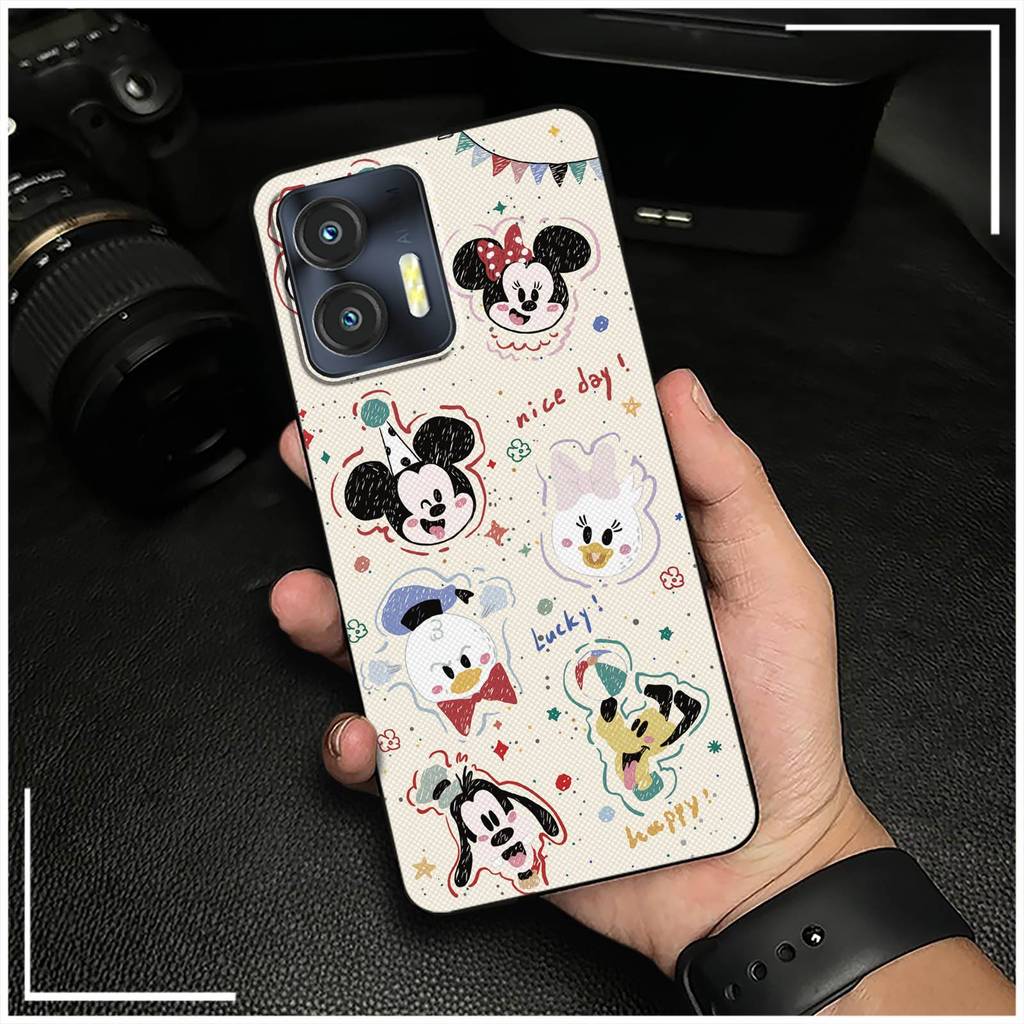 Capa De Telefone Com Design De Moda De Silicone Para Oukitel C35/C36 Macia Traseira Fofa Graffiti À Prova D'água De Choq