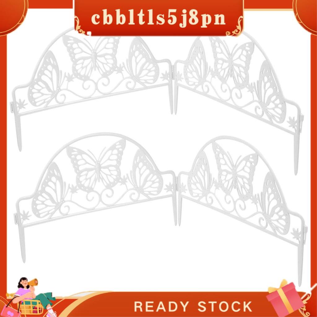 Chengxingsiscbbltls5j8pn 4 Peças Cerca Ao Ar Livre De Jardim Borda Ornamento Gramado Enfeites De Árvore De Natal Bordas