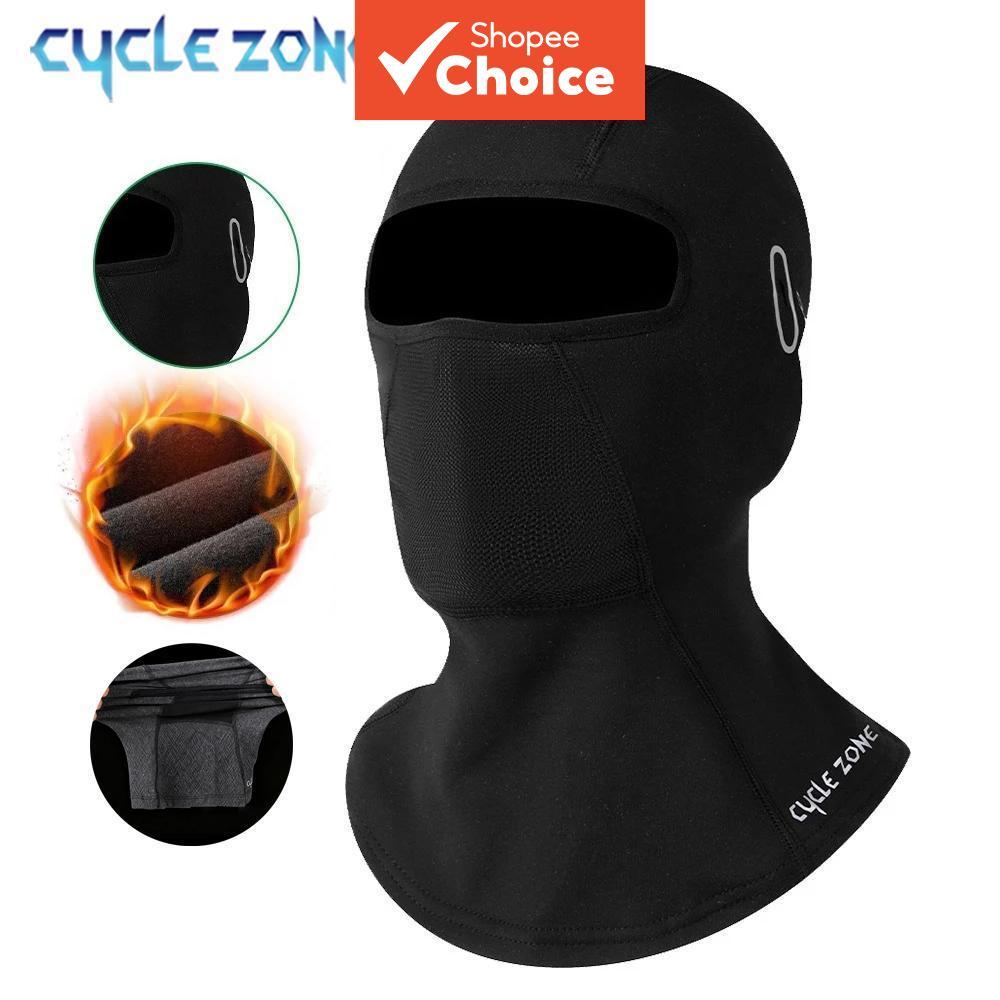 Máscara Facial Completa de Inverno à Prova de Vento Balaclava Capacete Respirável Forro de Capacete Forrado de Lã com