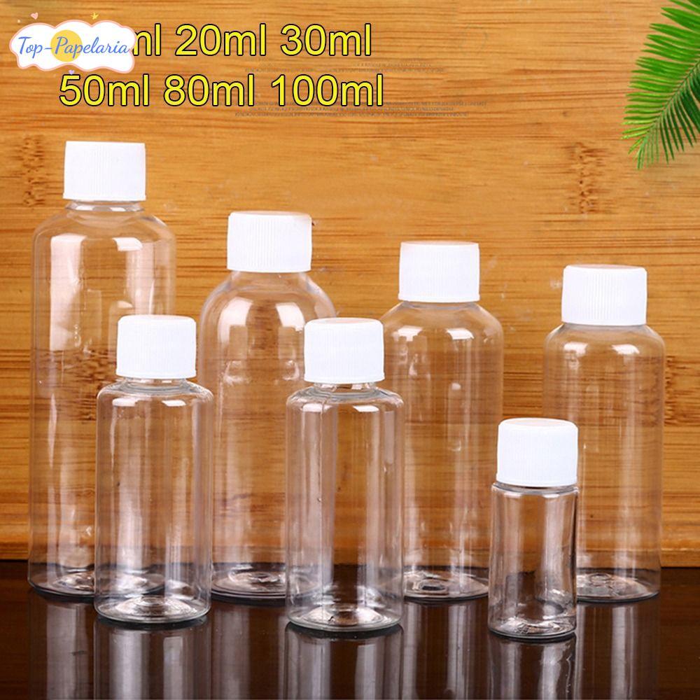 Garrafas De Vedação Perfumadas De 10 Unidades , Recipientes De Cosméticos PET De Plástico 10/20/30/50/80/100ml , Garrafa