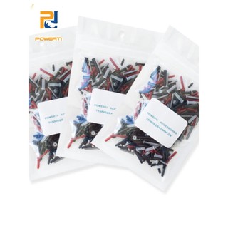 POWERTI raquete de Badminton ensacado fio proteção tubo buraco duplo fio único furo único fio prego fio pelota