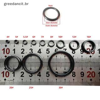 MA 48 Unidades De Guia De Vara De Pesca , Anéis De Conector Redondos , Acessórios De Aço Inoxidável Para Equipamentos De