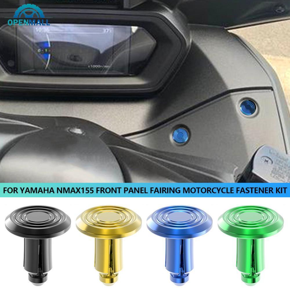 OPENMALL Alumínio CNC Expansão Rebite Porca Conjunto Clipes De Parafuso Para Yamaha NMAX155 Painel Frontal Carenagem Kit
