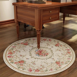 Bohemia Círculo Tapete Retro Luxo Sala De Estar Decoração Para Casa Grande Área Redonda Confortável Fofo Impressão Pasto