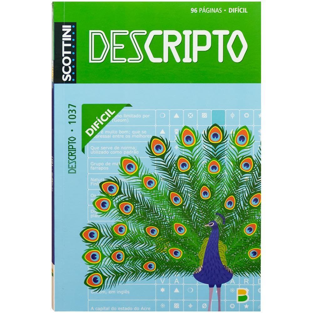 Scottini Descripto | 96p | N.1037 | Difícil