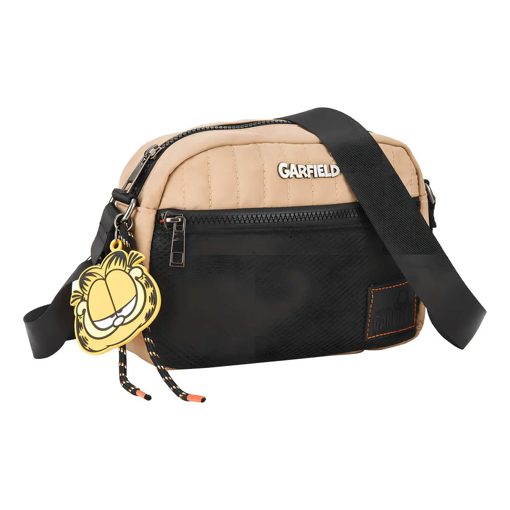 Bolsa Garfield Garfield Transversal Bege