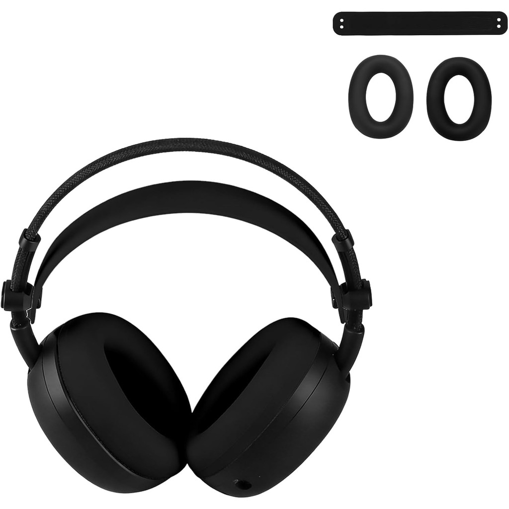 Capa De Fone De Ouvido Para Sony INZONE H9 II , Protetores De Silicone 2 Em 1 E Conjunto De Almofada Faixa De Cabeça , P