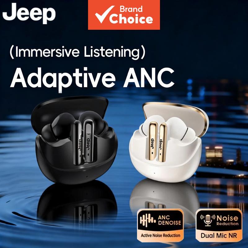 Fones de ouvido sem fio Jeep EW139, fones Bluetooth, fone estéreo de alta fidelidade, áudio envolvente, fone de ouvido