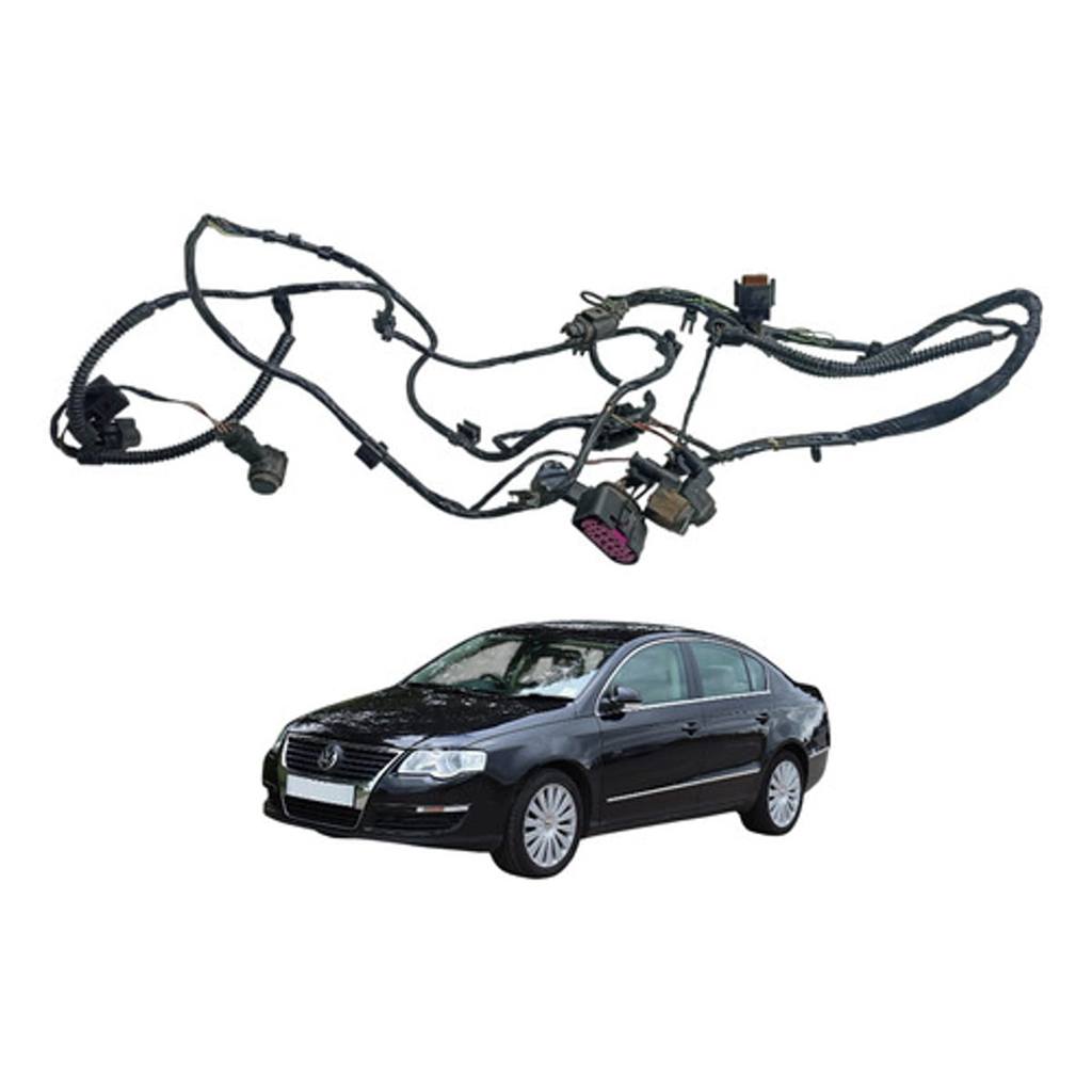 Chicote Sensor Estacionamento Dianteiro Vw Passat B6 2009