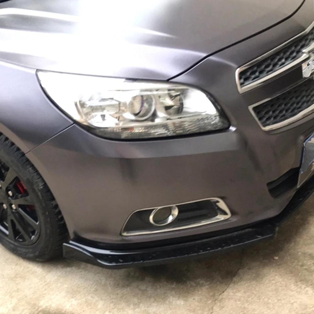 Para 2012-2018 Malibu Carro Amortecedor Dianteiro Divisor Spoiler Difusor Guarda Corpo Kit Tuning Exterior Acessórios Pe